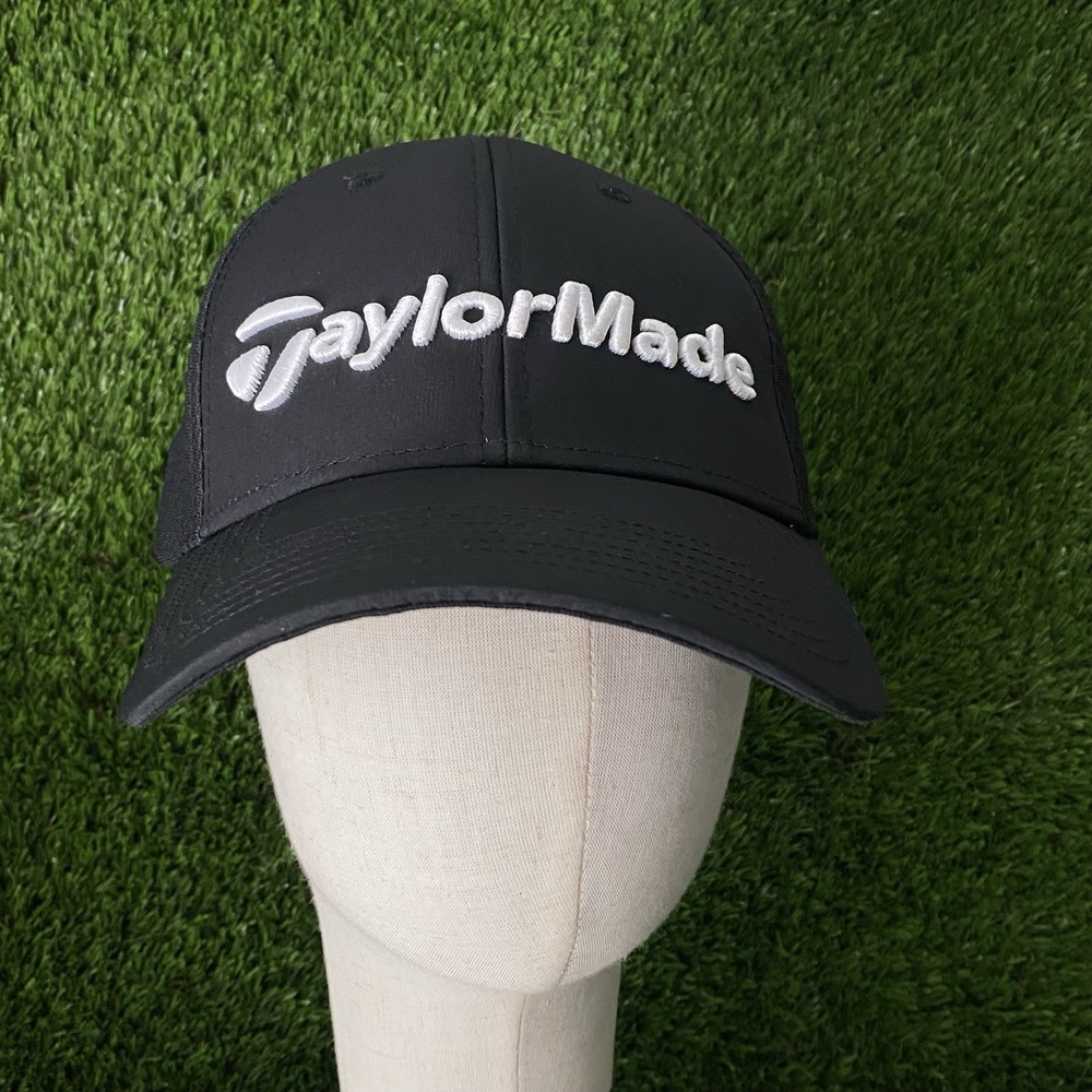 Taylormade Black Golf Hat | Versatile‎ for All Seasons Large/XL Golf Flex